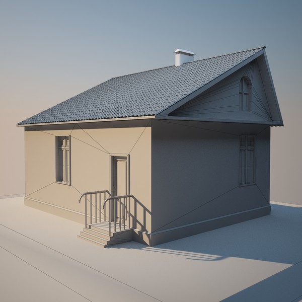 house 1 building max - Building 1 by Stubborn3D